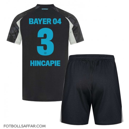 Bayer Leverkusen Piero Hincapie #3 Tredje Dräkt Barn 2024-25 Kortärmad (+ Korta byxor)